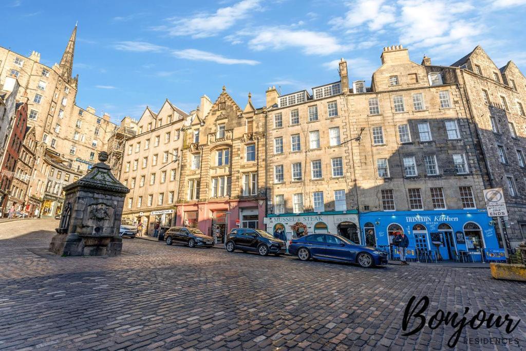 Spacious 2Br-2Ba - Grassmarket - Free Parking By Bonjour Residences Edimburgo Exterior foto